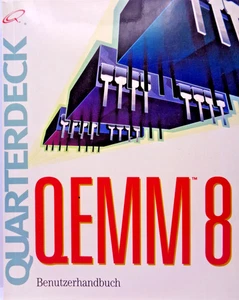 IBM PC -- OEMM 8 BENUTZERHANDBUCH (QUARTERDECK - MANUAL) #1DE - Picture 1 of 7