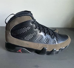 Air Jordan IX 9 Olive Mens sz 17 Black Retro 2012 - Picture 1 of 9