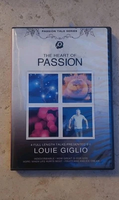 The HEART OF PASSION  4 X DVD Louie Giglio Passion Talk Series VGC - Image 1 of 3