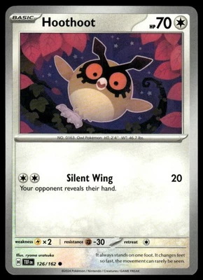 SV05: Temporal Forces #126/162 Hoothoot - Image 1 of 2