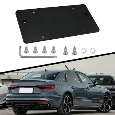 Soporte de matrícula trasero para AUDI A4 S4 RS4 A5 S5 Q5 RS5 2013-2023 Foto 1 de 4