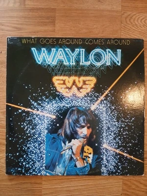 Waylon Jennings What Goes Around Comes Around LP 1979 RCA AHL13493 RECORD EX/VG+ - Image 1 of 3