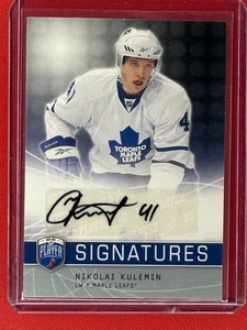 2008-09 Upper Deck Be a Player Signatures Nikolai Kulemin #S-NK (AU, RC) - Imagen 1 de 2