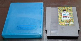 1992 Nintendo NES The Great Waldo Search cartridge *ONLY* Cleaned & Tested