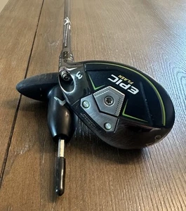 Callaway Epic Flash 18* 3 Hybrid/Rescue Graphite Tensei Red 80g X-Stiff Flex - Picture 1 of 6