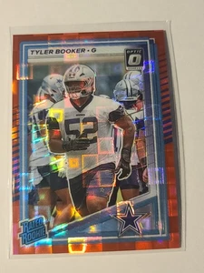2025 Donruss Optic Rated Rookie Tyler Booker RC #354 Red Pandora Prizm Cowboys - Picture 1 of 2