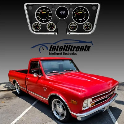 1967-1972 Chevy Truck Analog Gauge Panel AP6003 Intellitronix Made In USA - Image 1 of 4