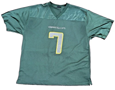Camiseta deportiva de malla Oregon DUCKS LACROSSE emitida por el equipo Pro Edge #7 para hombre XL Foto 1 de 4