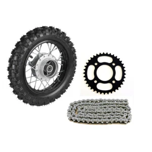 Llanta y tubo de neumático de rueda trasera 1,4x10 2,50-10 para moto de cross Yamaha TTR50 50cc -125cc - Imagen 1 de 6