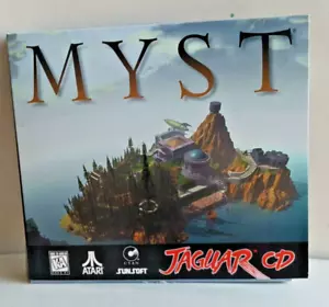 CD Myst Atari Jaguar de Sunsoft; estuche de CD re-sellado; versión de juego COMPLETA J9069E - Imagen 1 de 6