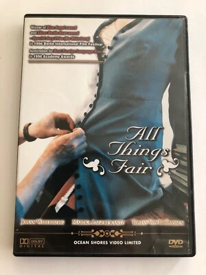 All Things Fair DVD Bo Widerberg Drama Ocean Shores Video Limited Version - Image 1 of 3