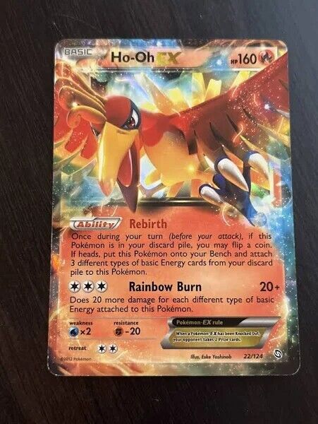 PrimetimePokemon's Blog: Ho-Oh EX -- Dragons Exalted Pokemon Card Review