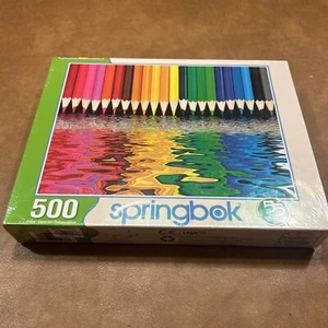 Springbok BEAUTIFUL 500 Piece Puzzle NEW “Pencil Pusher” Nice Challenge! - Picture 1 of 6