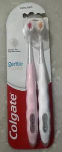 Colgate Gentle UltraFoam Ultra Soft Bristles Manual Toothbrush for adults, 2 Pcs - Picture 1 of 1