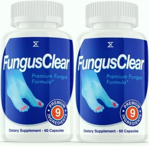 (2 Pack) Fungus Clear Probiotic - Advanced Fungus Clear Pills for Nails - Picture 1 of 7