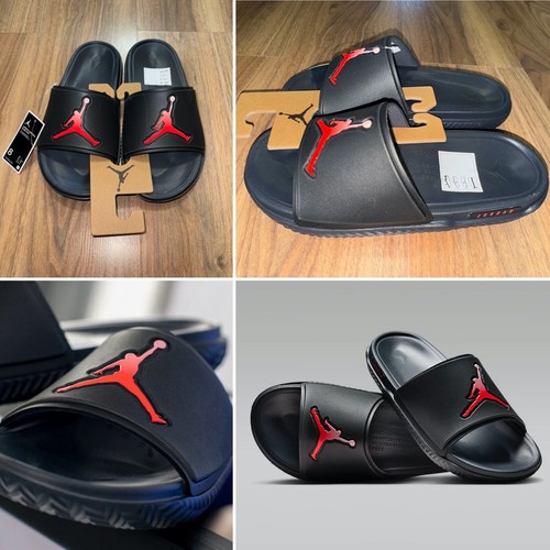 Sandali ciabatte Nike Air Jordan Jumpman Play Slide "Off Noir" US 8 EUR 41 NUOVI