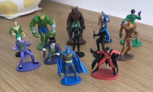 DC Comics Batman Villain Mini Figures 1.75” Tall - Bundle x12 Figures - 2012 - Picture 1 of 24