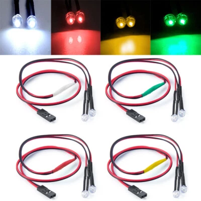 Farol de LED para atualização de carro rastreador de controle remoto 1/10 axial SCX10 90046 - Imagem 1 de 4