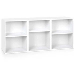Artiss Bookshelf Set of 3 - VENA White - Picture 1 of 8