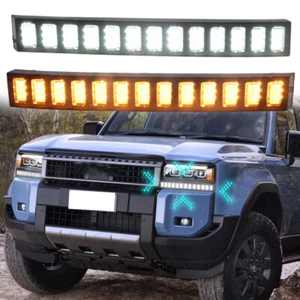 LED Daytime Running Light Fog Lamp Accessories For Toyota Land Cruiser 2024 2025 - Picture 1 of 9