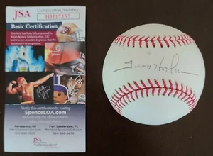 HOF Trevor Hoffman Signed Auto OML Baseball JSA COA Marlins Padres - Picture 1 of 8
