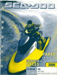 Used 2000 Sea-Doo RX Parts Catalog - Picture 1 of 1