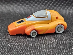 1985 Transformers G1 Wheelie Autobots Orange Minicar Mini-Bot Hasbro Takara - Picture 1 of 13
