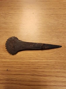 Pequeña herramienta de metal raspador de selección antiguo vintage - Imagen 1 de 2