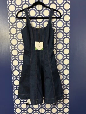 女式 2 码牛仔接缝迷你连衣裙 Kate Spade x Target — 第 1/4 张图片