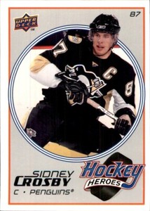 2008-09 Upper Deck Hockey Heroes Sidney Crosby PITTSBURGH PENGUINS #HH3