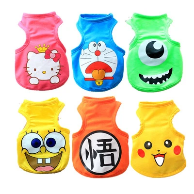 Small Chihuahua Dog Clothes Pet Puppy Summer Vest Cat Shirt for Teacup yorkie - Image 1 of 4