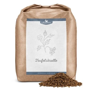 1 kg Teufelskralle geschnitten Ergänzungsfutter für Pferde Teufelskrallenwurzel - Bild 1 von 7