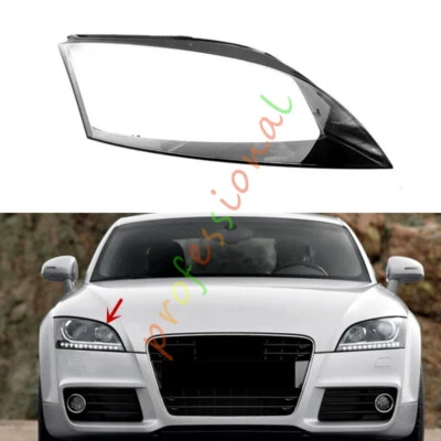 Cubierta de lente transparente para faros laterales derechos + sellador Audi TT TTS TTRS 2009-2015 Foto 1 de 4
