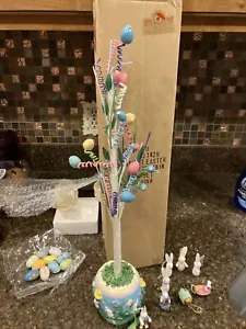 VTG 18" Kurt Alder Easter Tree 18 Hand Painted Easter Ornaments NOS Open Box HTF - Picture 1 of 16