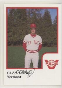 1986 ProCards Vermont Reds Clay Daniel