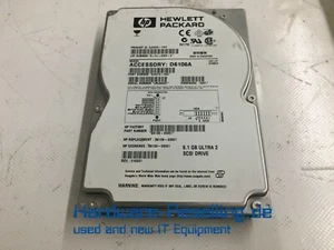HP Disco Rigido HDD 9GB 3.5 " SCSI D6106A D6106-60001 - Foto 1 di 1