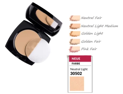 AVON TRUE COLOUR FLAWLESS / ULTRA MATCH Mattierender Kompaktpuder Kompakt Puder - Bild 1 von 2