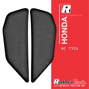 RUBBATECH AK Tank Knee Pads Set for HONDA NC750X 2018-2020 - Picture 1 of 3
