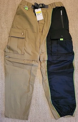 Nike x Feng Chen Wang Cargo Pants Khaki Size S NWT DV4004-255 Unisex Shorts - Image 1 of 4