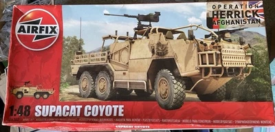 Kit Modelo Airfix A06302 - TOTALMENTE NUEVO 1:48 Supacat Coyote HMT600 (R11) Foto 1 de 4