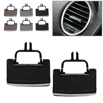 2pcs Air Vent Outlet Tab Repair kit For Mercedes Benz W164 X164 ML GL Beige - Image 1 of 4