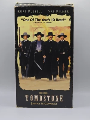 Tombstone VHS 1994 Kurt Russell Val Kilmer - Imagem 1 de 4