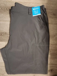NUEVO Pantalones de Senderismo Mountain Warehouse Para Mujer 18 Gris Nylon/Elastano Trek Pesca - Imagen 1 de 10