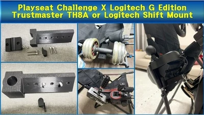 Playseat Challenge X Logitech G Edition TH8A oder Logitech Shifter Halterung - Bild 1 von 4