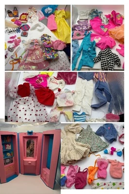 Barbie y Ken enorme lote de ropa y accesorios de los años 70 y 80 y juego Foto 1 de 4