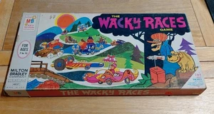 WACKY RACES BOARD GAME - MILTON BRADLEY - 1969 - Picture 1 of 19