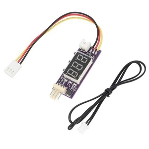 DC 12V 4-Draht-PWM-LüFtertemperaturregler, Temperaturgeschwindigkeit, Digit6468 - Bild 1 von 10