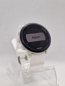 Garmin Forerunner 55 Blanco GPS Reloj para Correr con Cargador - con Cargador - Imagen 1 de 6