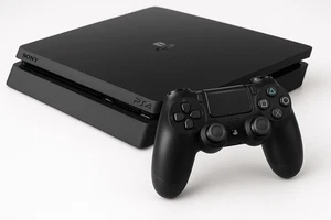 PlayStation 4 Konsole Slim + Controller PS4 Spielekonsole Akzeptabel - Neuwertig - Bild 1 von 5