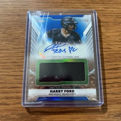 2025 Topps Pro Debut - Pro Debut Jumbo relíquia autógrafos Harry Ford #PDJAR-HF... - Imagem 1 de 2